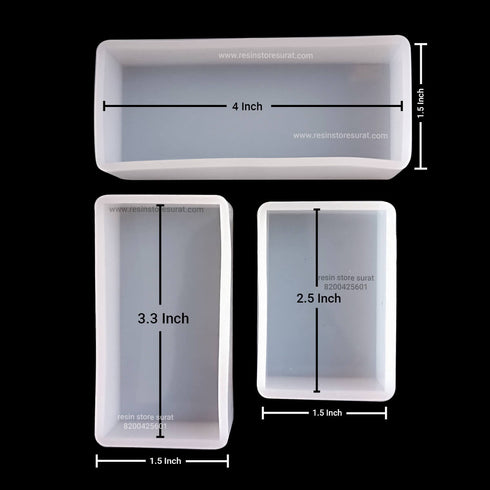 3 In 1 Rectangle Cubic Mould